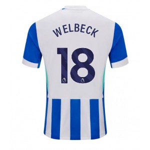 Fotbalové Dres Brighton Danny Welbeck #18 Domácí Oblečení 2025-26 Krátký Rukáv